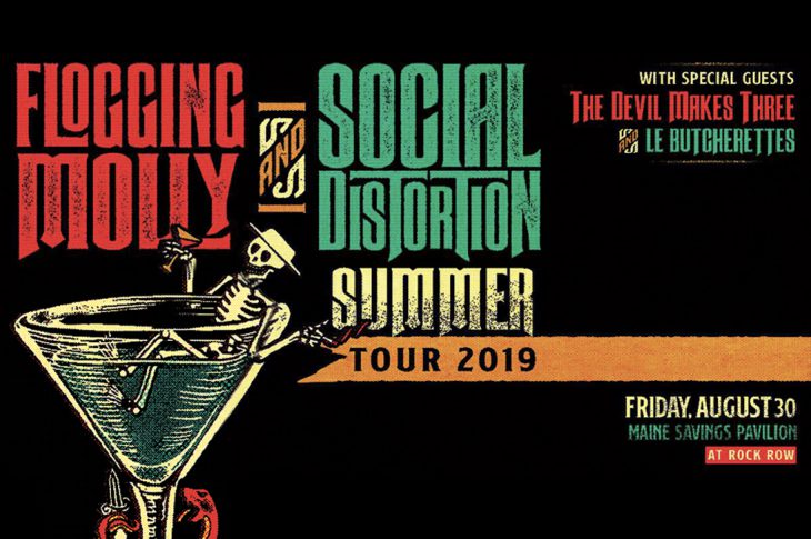 Flogging Molly Social Distortion Ticket Giveaway Banner