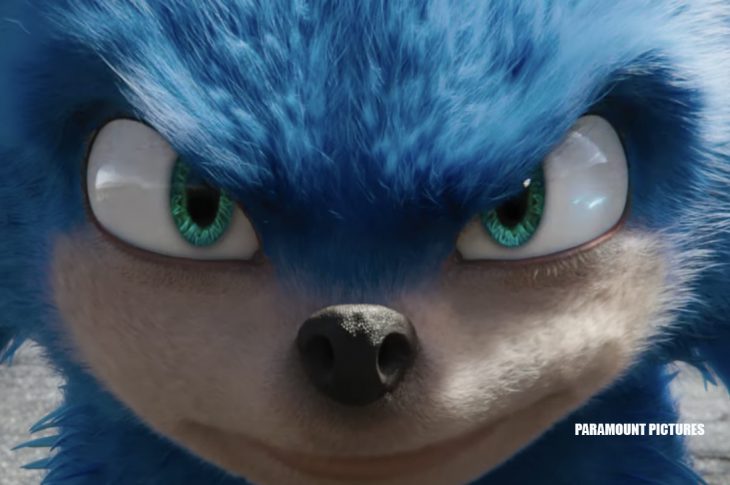 Sonic the hedgehog - face