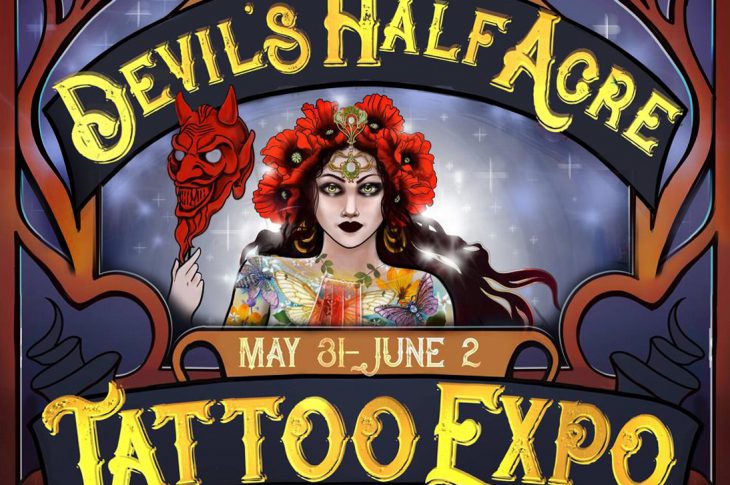 Devil's Half Acre Tattoo Expo Banner - May 31 to June 2